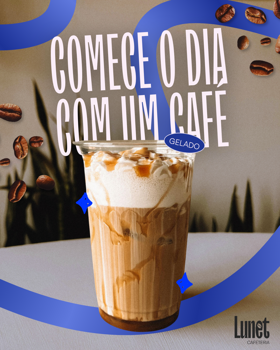 Comece o dia com um cafe - Lunet Cafeteria